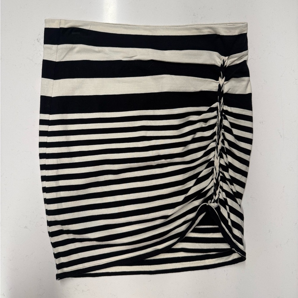 Free People bodycon striped skirt
